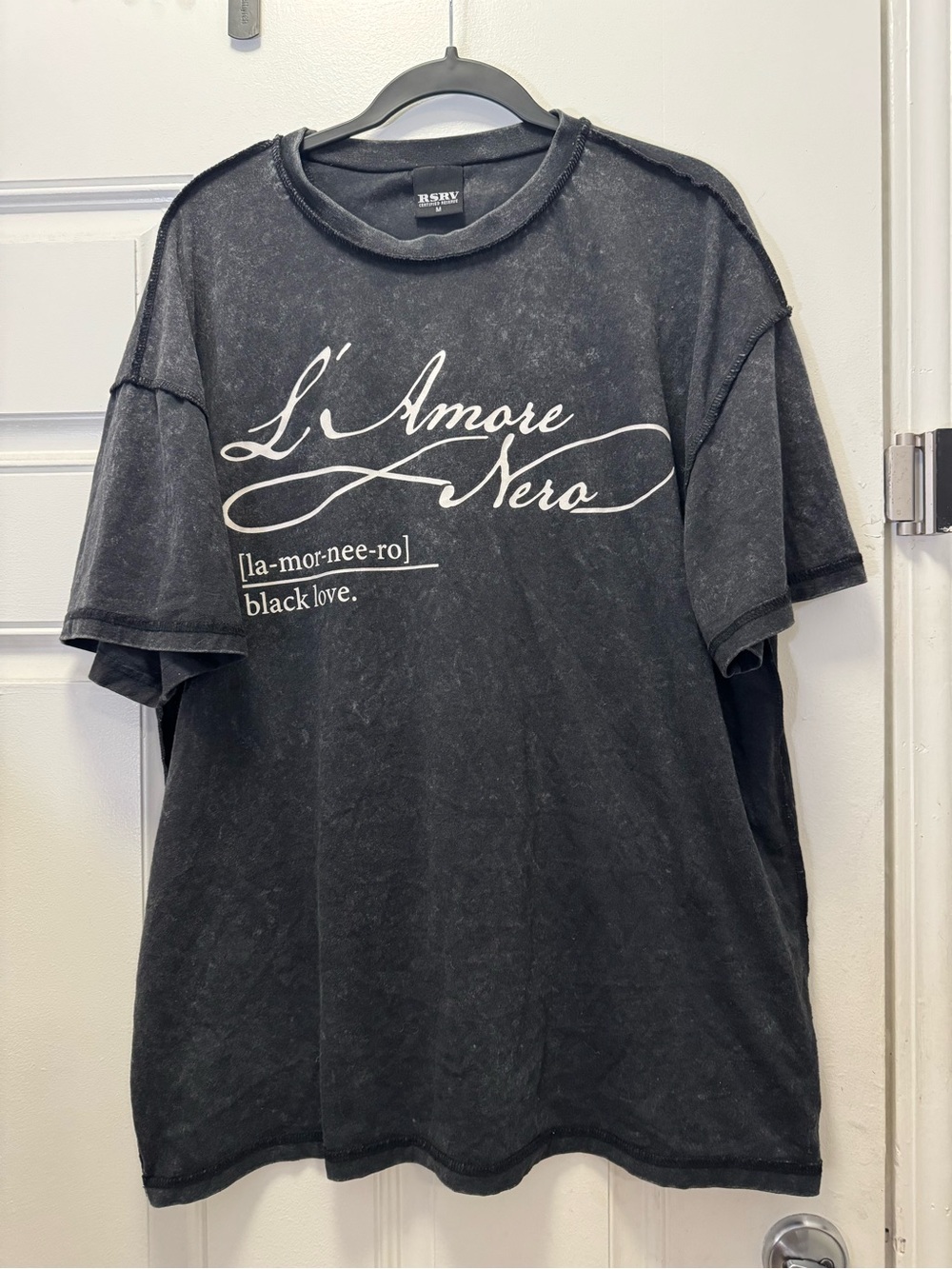 RSRV Oversized Short Sleeve Tee 0339